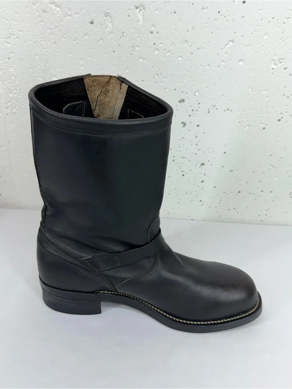 Vintage CHIPPEWA Men's Size 13 E Engineer Motorcycle Steel Toe Boots #27863